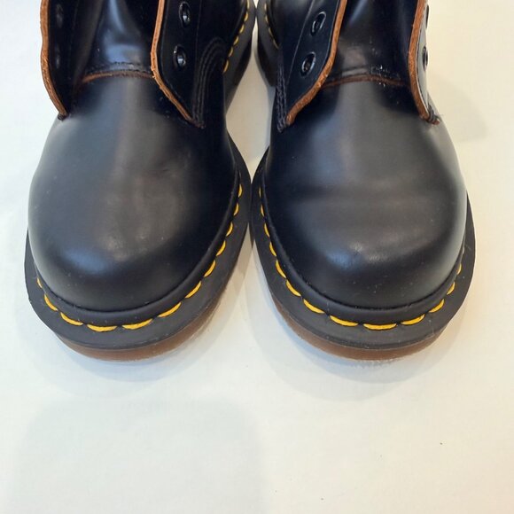 Dr. Martens 1460 Vintage Made in England Quilon Leather Boots – Black – Size 5 U - Picture 9 of 11